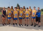 Bloomfield Bobcats Boys Varsity Cross Country Fall 21-22 team photo.