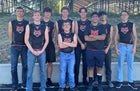 Capitan Tigers Boys Varsity Cross Country Fall 21-22 team photo.