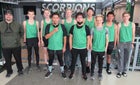 Farmington Scorpions Boys Varsity Cross Country Fall 21-22 team photo.