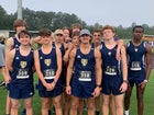 Thomas County Central Yellow Jackets Boys Varsity Cross Country Fall 21-22 team photo.