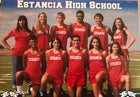 Estancia Bears Boys Varsity Cross Country Fall 21-22 team photo.