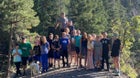 Cloudcroft Bears Boys Varsity Cross Country Fall 21-22 team photo.