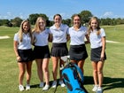 Laney Buccaneers Girls Varsity Golf Fall 24-25 team photo.