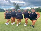 Central Davidson Spartans Girls Varsity Golf Fall 24-25 team photo.