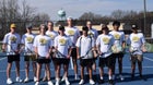 Surry Central Golden Eagles Boys Varsity Tennis Spring 23-24 team photo.