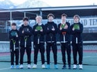 Highland Rams Boys Varsity Tennis Spring 23-24 team photo.