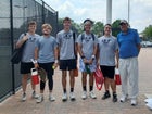 Lake Region Thunder Boys Varsity Tennis Spring 23-24 team photo.