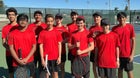 Fremont Firebirds Boys Varsity Tennis Spring 23-24 team photo.