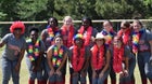 Eufaula Tigers Girls Varsity Softball Fall 21-22 team photo.