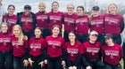 Section Lions Girls Varsity Softball Fall 21-22 team photo.