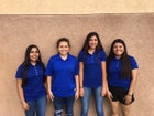 Dexter Demons Girls Varsity Golf Spring 18-19 team photo.