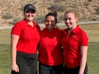 Sandia Matadors Girls Varsity Golf Spring 18-19 team photo.