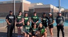 Hope Christian Huskies Girls Varsity Tennis Spring 21-22 team photo.