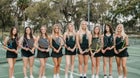 Trinity Catholic Celtics Girls Varsity Tennis Spring 21-22 team photo.