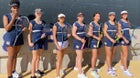 Santa Fe Demons Girls Varsity Tennis Spring 21-22 team photo.
