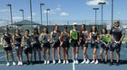 Volcano Vista Hawks Girls Varsity Tennis Spring 21-22 team photo.