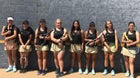 Hobbs Eagles Girls Varsity Tennis Spring 21-22 team photo.