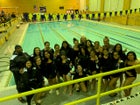 Amundsen Vikings Girls Varsity Swimming Fall 20-21 team photo.