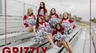 Grace Grizzlies Co-ed Varsity Cheer Winter 25-26 team photo.