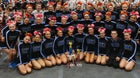 Thunder Ridge Titans Co-ed Varsity Cheer Winter 25-26 team photo.