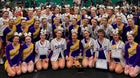 Lewiston Golden Bengals Co-ed Varsity Cheer Winter 25-26 team photo.