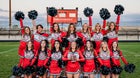 South Fremont Cougars Co-ed Varsity Cheer Winter 25-26 team photo.