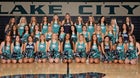 Lake City Timberwolves Co-ed Varsity Cheer Winter 25-26 team photo.