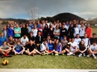 Santa Fe Prep Blue Griffins Boys Varsity Track & Field Spring 13-14 team photo.
