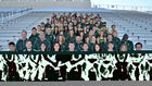 Mayfield Trojans Boys Varsity Track & Field Spring 13-14 team photo.