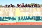 Navajo Prep Fighting Eagles Boys Varsity Track & Field Spring 13-14 team photo.