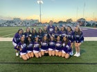 Clovis Wildcats Co-ed Varsity Cheer Fall 21-22 team photo.