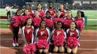 Freeport Red Devils Co-ed Varsity Cheer Fall 21-22 team photo.