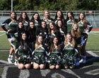 Yorktown Huskers Co-ed Varsity Cheer Fall 21-22 team photo.