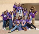 Santa Rosa Lions Co-ed Varsity Cheer Fall 21-22 team photo.