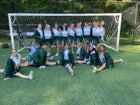 Hudson Falls Tigers Co-ed Varsity Cheer Fall 21-22 team photo.