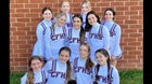 Chenango Forks Blue Devils Co-ed Varsity Cheer Fall 21-22 team photo.