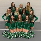 Lake Shore Eagles Co-ed Varsity Cheer Fall 21-22 team photo.