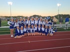 Shaker Bison Co-ed Varsity Cheer Fall 21-22 team photo.