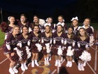 O'Neill Raiders Co-ed Varsity Cheer Fall 21-22 team photo.