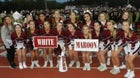 Orchard Park Quakers Co-ed Varsity Cheer Fall 21-22 team photo.