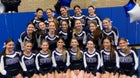 Pearl River Pirates Co-ed Varsity Cheer Fall 21-22 team photo.