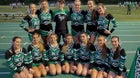 Lewiston-Porter Lancers Co-ed Varsity Cheer Fall 21-22 team photo.