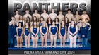 Piedra Vista Panthers Boys Varsity Swimming Winter 23-24 team photo.