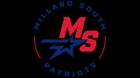 Millard South Patriots Boys Varsity Swimming Winter 23-24 team photo.