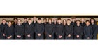 St. Pius X Sartans Boys Varsity Swimming Winter 23-24 team photo.