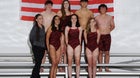 Valencia Jaguars Boys Varsity Swimming Winter 23-24 team photo.