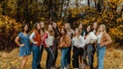 Meridian Warriors Co-ed Varsity Dance Team Winter 21-22 team photo.