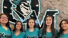 Organ Mountain Knights Co-ed Varsity Dance Team Winter 21-22 team photo.
