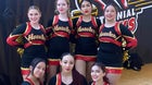 Centennial Hawks Co-ed Varsity Dance Team Winter 21-22 team photo.
