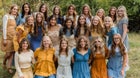 Preston Indians Co-ed Varsity Dance Team Winter 21-22 team photo.